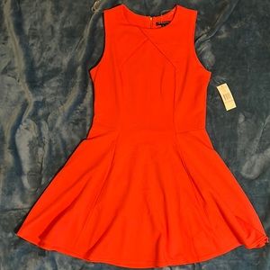 Sleeveless flare dress